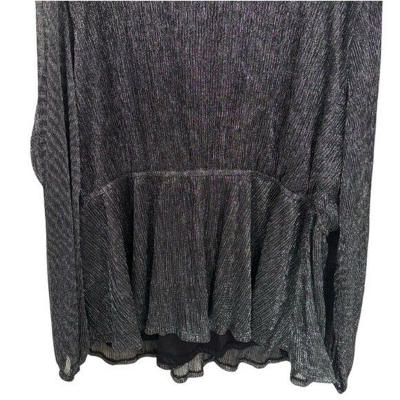 NEW Maurice’s Shimmer Wrap Peplum Blouse New Year's Special Occasion Event 3X - Picture 9 of 13